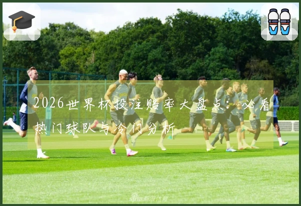 2026世界杯投注赔率大盘点：必看热门球队与冷门分析